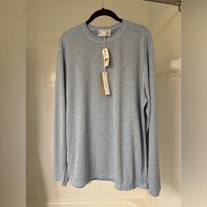 Tommy Bahama Flip Tide Long Sleeve Tee in Blue Yonder